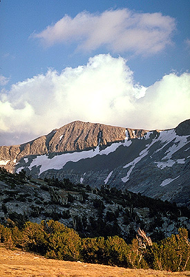 High Sierra Ridge, late afternoon