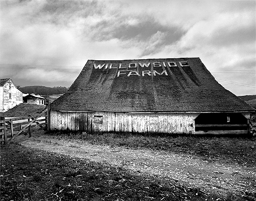 Willowside Farm, The Barn, in Storm.