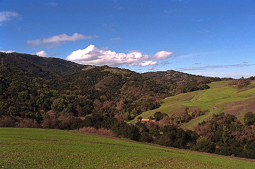 Over all view of the Park, looking west.