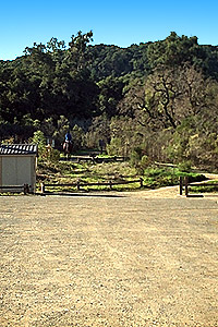 Portola Valley from the parking lot