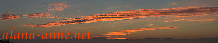Sunrise logo for alana-anne.net